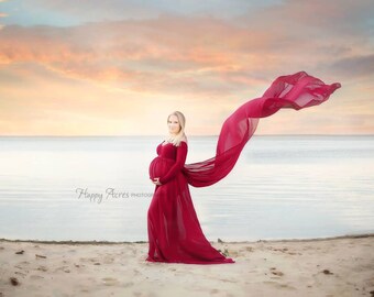 Flowy Dresses in the Wind